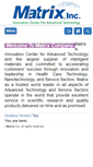 Mobile Screenshot of matrix-inc.com